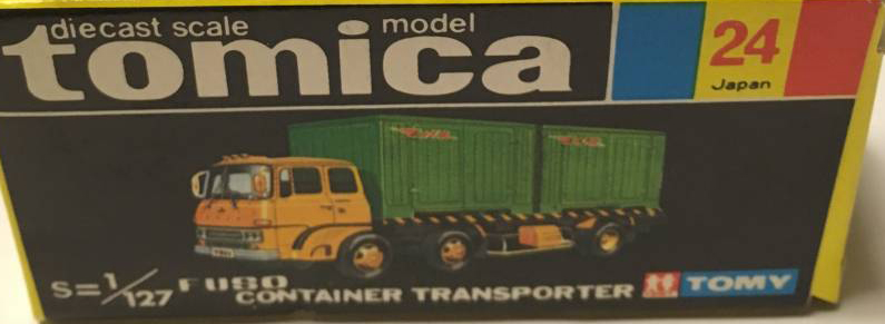 No. 24 Fuso Container Transporter | Tomica Wiki | Fandom