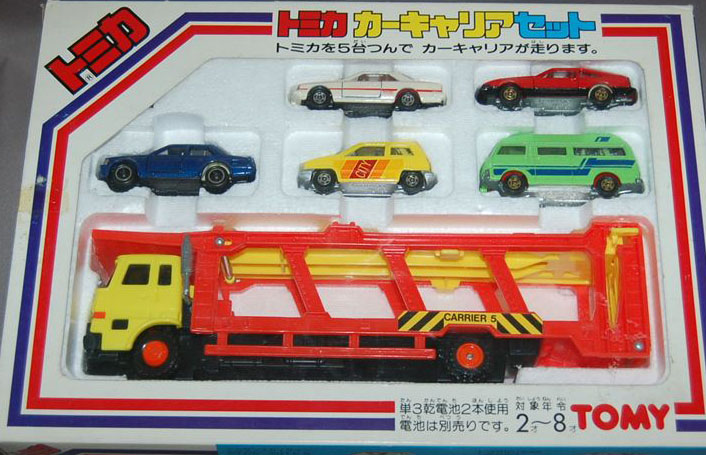 Tomica Car Carrier Set (1982) | Tomica Wiki | Fandom
