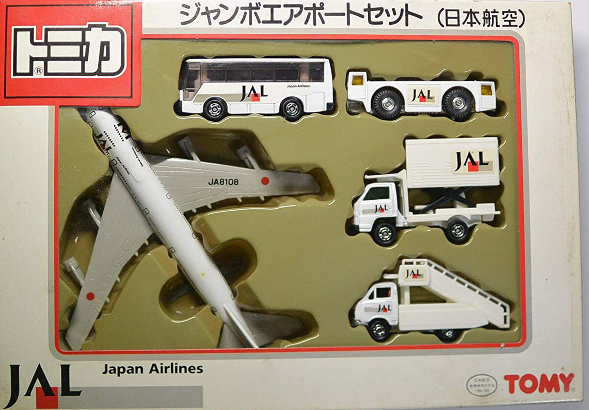 送料無料 トミカ 日本航空 ジャンボエアポートセット ミニカー