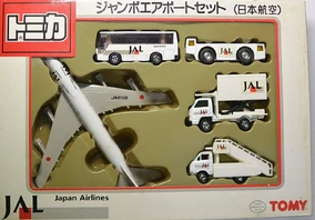 Jumbo Airport Set (JAL) (1997) | Tomica Wiki | Fandom