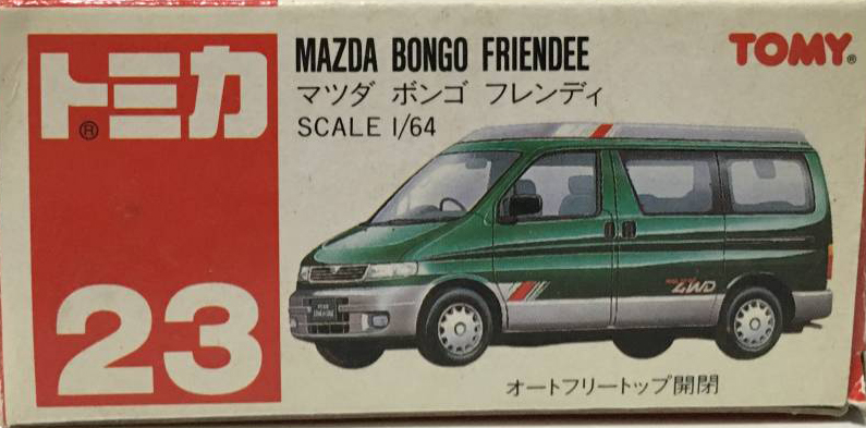 No. 23 Mazda Bongo Friendee | Tomica Wiki | Fandom