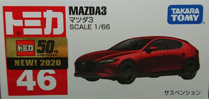 NOV 2020 #46 Mazda 3 TOMICA TOMY TAKARA