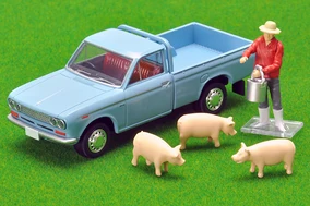 LV-195b Datsun Truck 1500 Deluxe with Figures | Tomica Wiki | Fandom