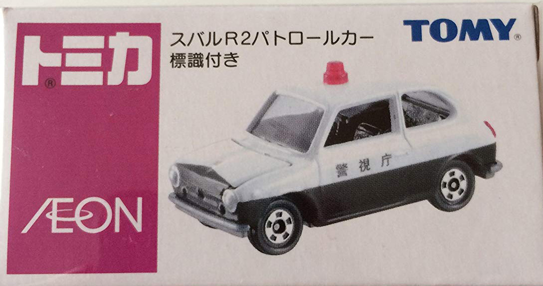 Subaru R2 Patrol Car Sign | Tomica Wiki | Fandom