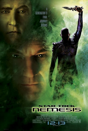 Star Trek Nemesis film cover