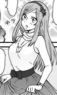 Tomo after getting her makeover