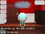 A Mii explaining about the breakup.