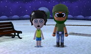 If the player doesn't accept the relationship, the Miis will look shocked...