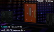 A Mii is asleep in their house and cannot wake up.