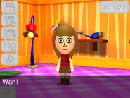 A Mii awakes from hypnotism