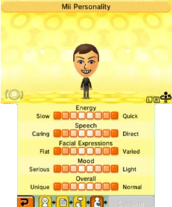 Personality tomodachi life I know