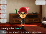 The Mii wants to get back together.