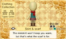 SkirtScarf