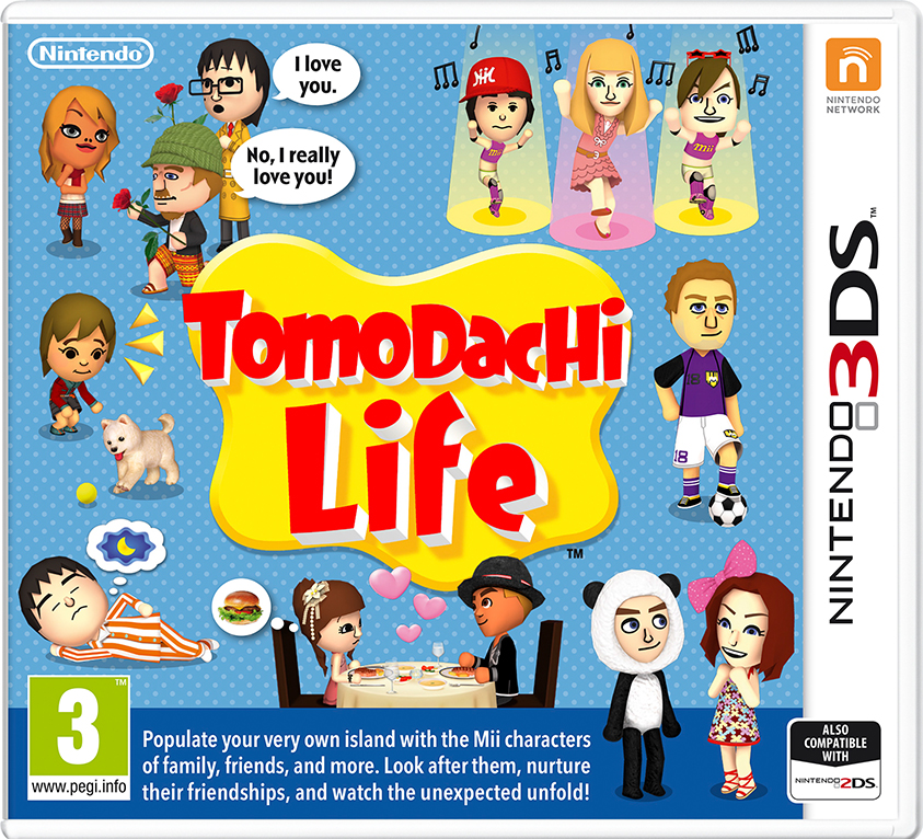 Tomodachi life sales download rom