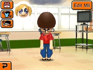 A sad Mii in Tomodachi Life.