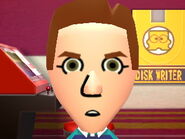 A Mii after eating his/her Super All-Time Favorite.