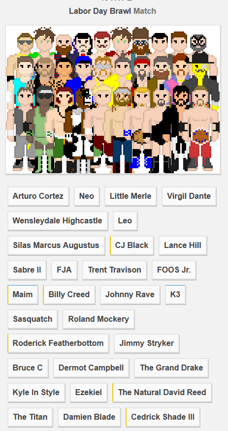 Labor Day Brawl Winners and Stats Tomorrow The World A Journey