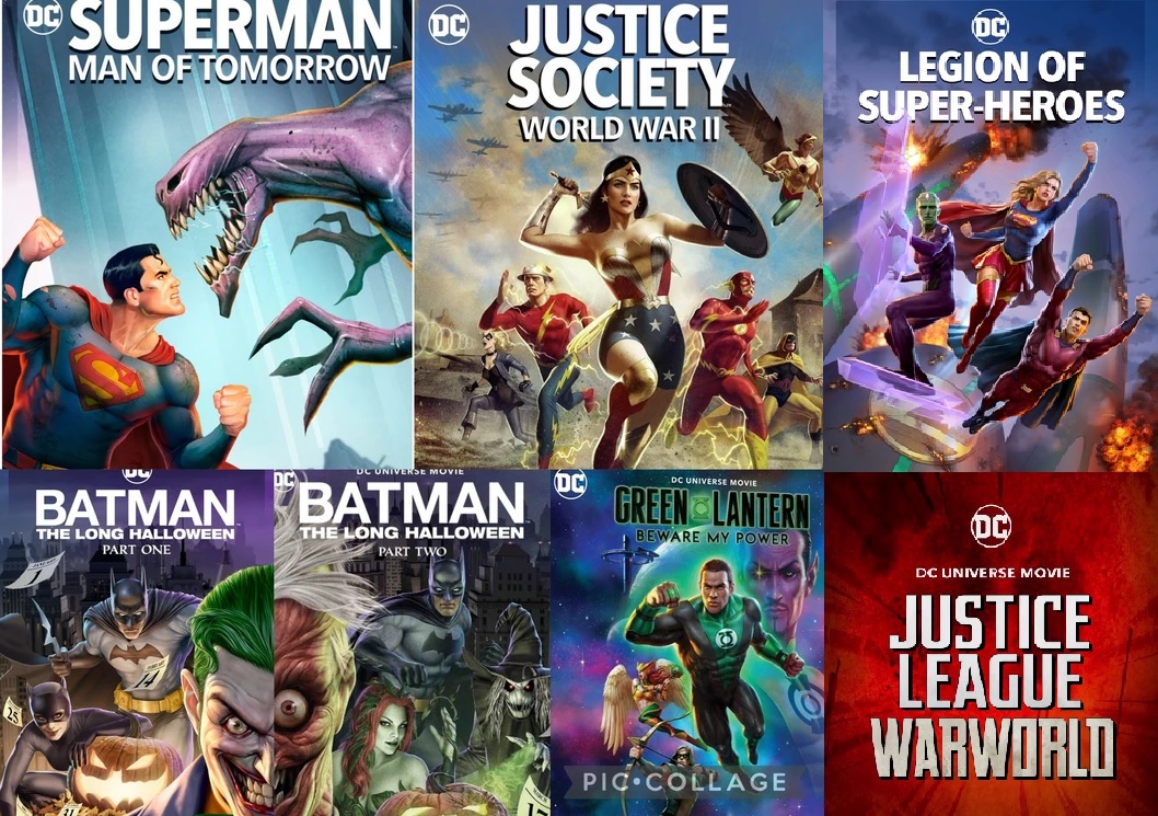 Warverso: Todos os filmes da Liga da Justiça em ordem cronológica  Justice  league animated, Justice league animated movies, Dc comics characters