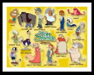 Tom Sawyer Characters 2000