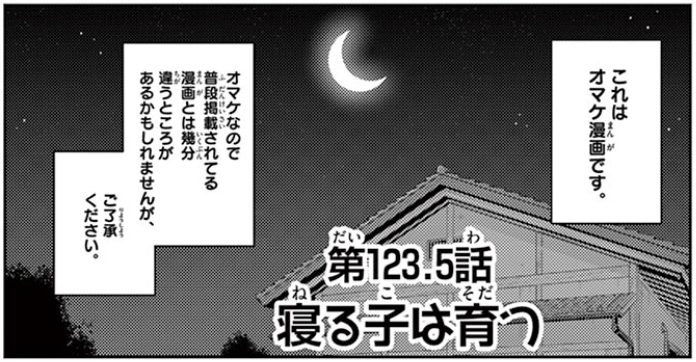 Chapter 123.5 | Tonikaku Kawaii Wiki | Fandom