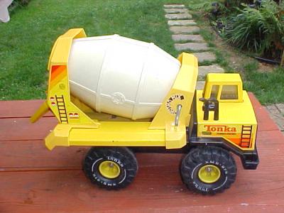 tonka toy cement mixer trucks