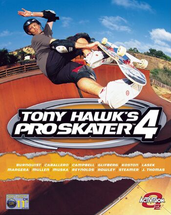 Game Cover Tony Hawk's Pro Skater 4