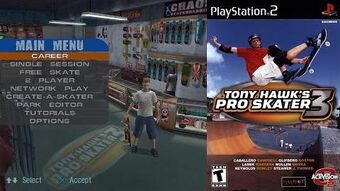 tony hawk playstation 2 games