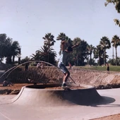 Old school photo of the park