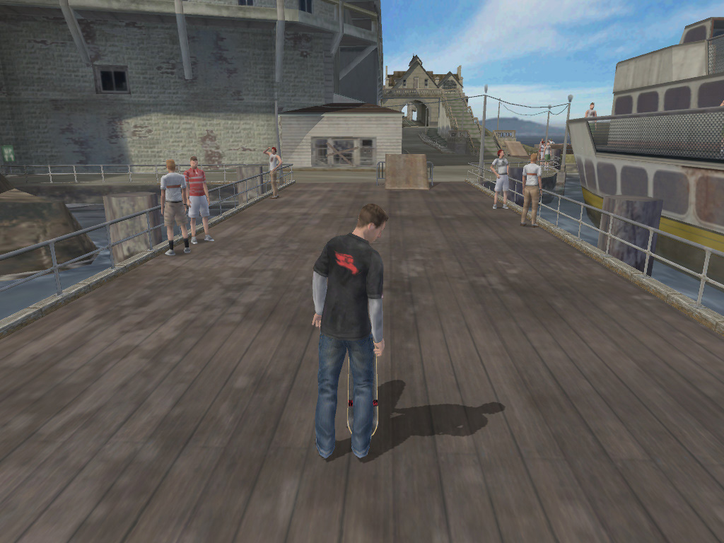 Tony Hawk's Pro Skater 4 #16: Alcatraz Gaps (PC Gameplay) 