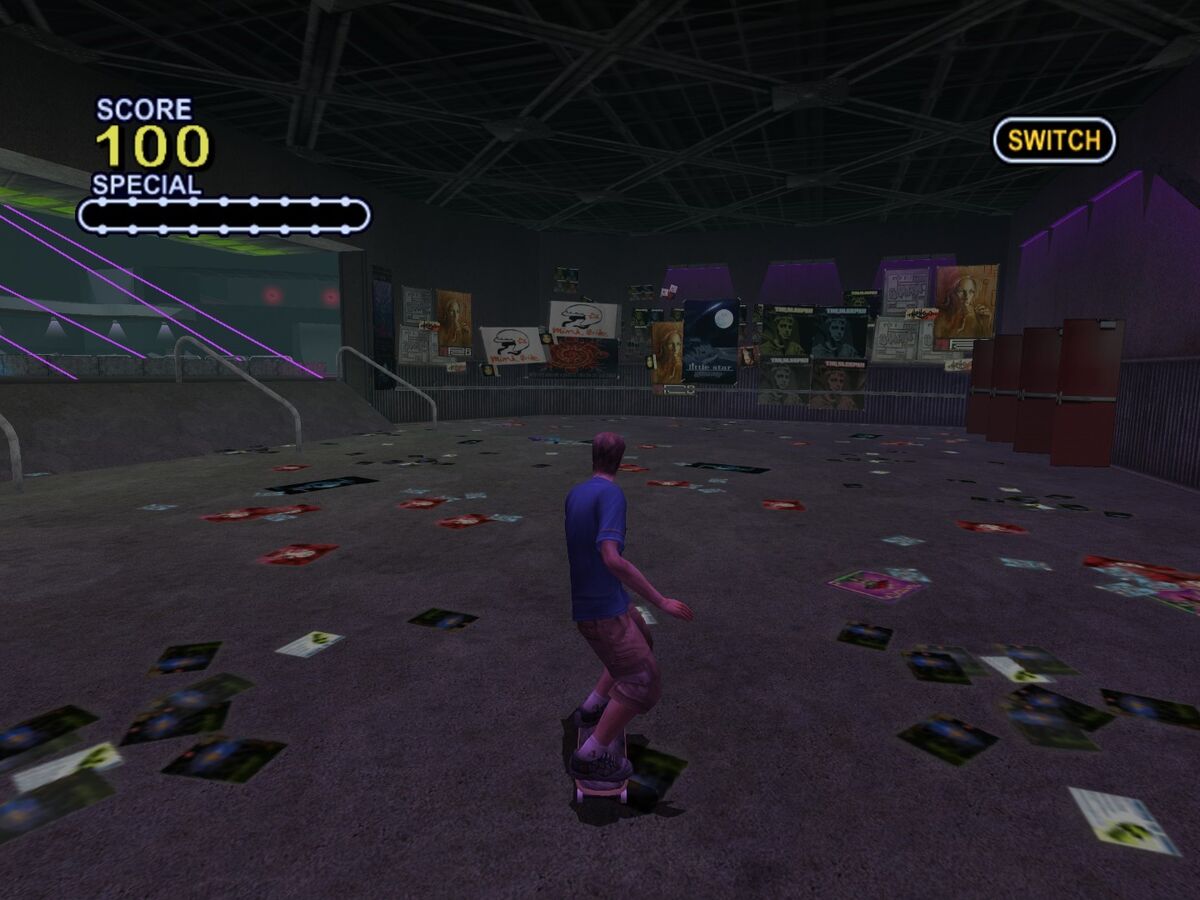 Playing some Tony Hawk's Pro Skater 4 and I come across this NPC