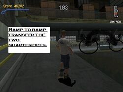 Tony Hawk's Pro Skater 3: Foundry Gaps 