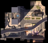 LA map in Tony Hawk's Pro Skater HD