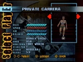 Private Carrera at THPS1 player selection screen