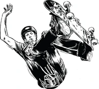 Tony Hawk sketch