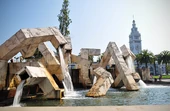 Vaillancourt fountain presented in both THPS1 and THPS4 San Francisco levels