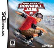 Tony Hawk Downhill Jam Nintendo DS Cover
