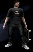 Geoff Rowley in THPS2 for Dreamcast (Style A)