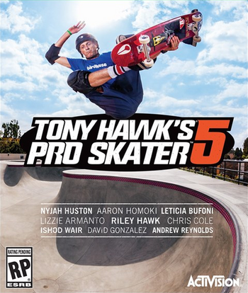 Game Cover Tony Hawk's Pro Skater 5