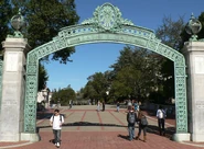 Sather gate, which is way taller than in the game