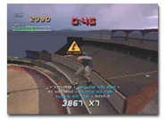 Bullring.jpg (7 KB) A deadly high wire, above The Bullring.