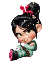 Vanellope von Schweetz Sitting Render