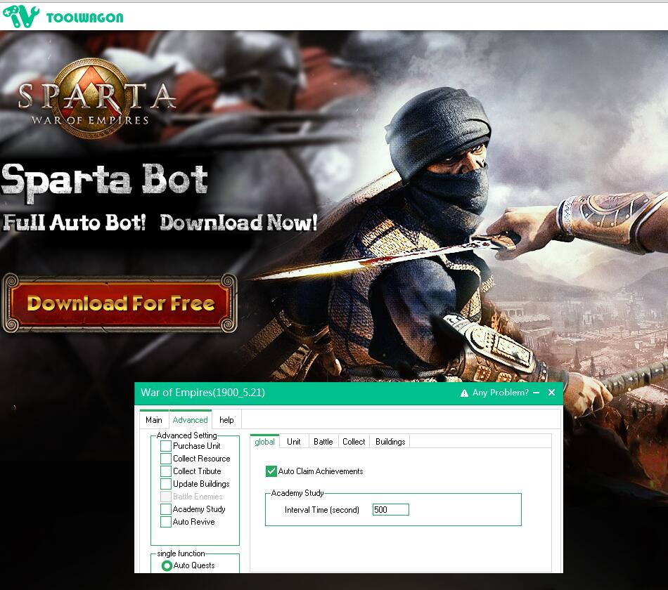 Sparta Bot | Toolwagon Game Helper Wikia | Fandom