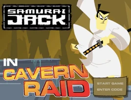 Cavern Raid Title Card