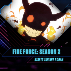 Fire Force Season 2 Confirms Toonami Premiere Date