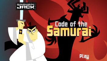 Code of the Samurai Title Card