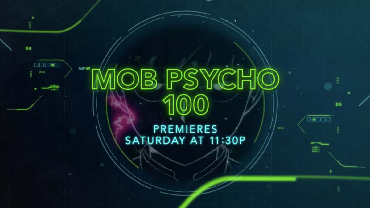 Mob Psycho 100, Toonami Wiki