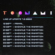 Lineup Update 7-2-22