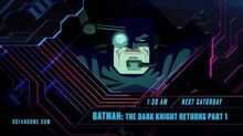 Batman The Dark Knight Returns Part 1 - Toonami Promo
