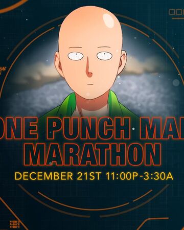 One Punch Man Season 2 Marathon Toonami Wiki Fandom