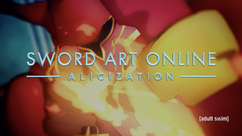 SAO Alicization Title Card